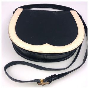 Vintage Brooks Brothers Navy Blue Shoulder Bag